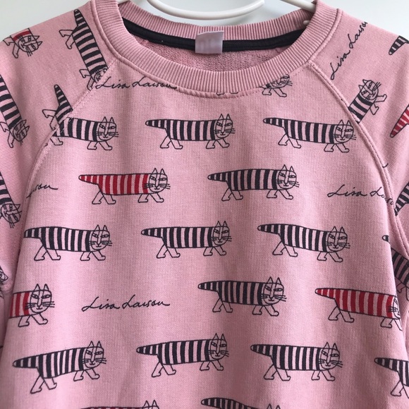 Lisa Larson Youth Cat Print Sweatshirt - Picture 2 of 9